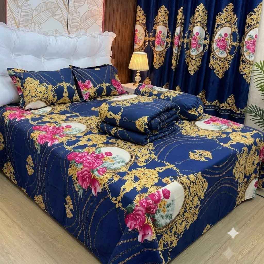 লাক্সারি প্রিমিয়াম ৫ পিস কম্ফর্টার সেট