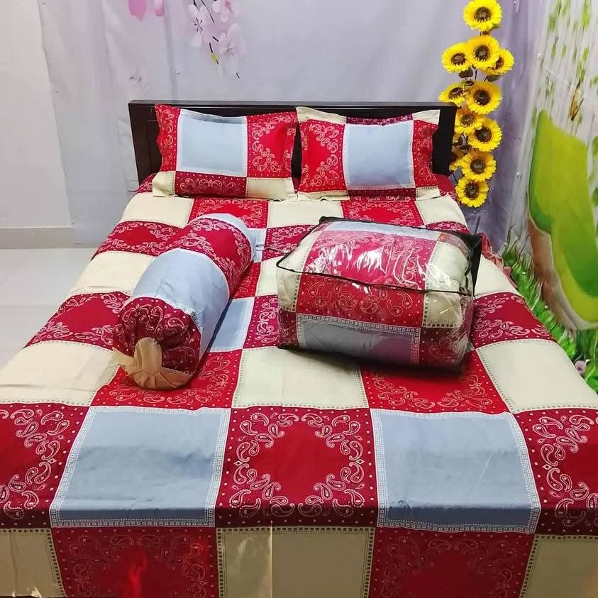 লাক্সারি প্রিমিয়াম ৫ পিস কম্ফর্টার সেট