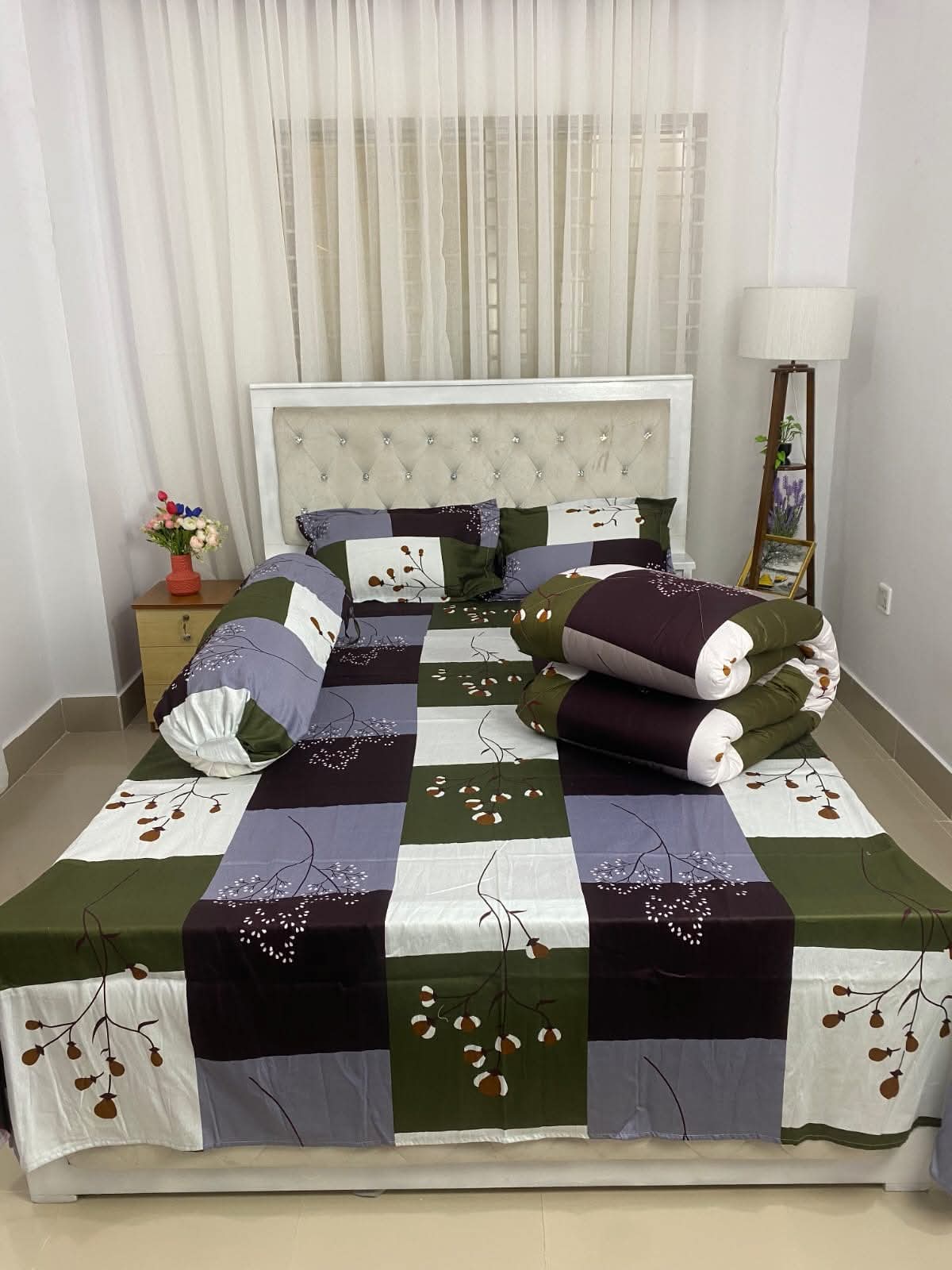 লাক্সারি প্রিমিয়াম ৫ পিস কম্ফর্টার সেট